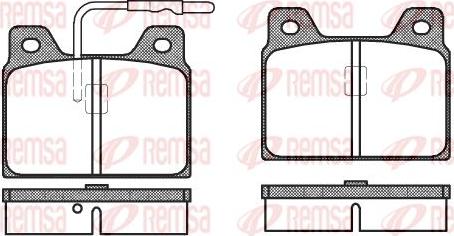 Kawe 0068 02 - Гальмівні колодки, дискові гальма autozip.com.ua