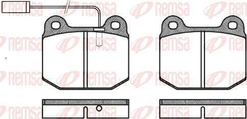 Kawe 0014 21 - Гальмівні колодки, дискові гальма autozip.com.ua