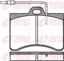 Kawe 0086 04 - Гальмівні колодки, дискові гальма autozip.com.ua