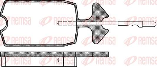 Kawe 0034 04 - Гальмівні колодки, дискові гальма autozip.com.ua