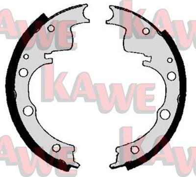 Kawe 00250B - Комплект гальм, барабанний механізм autozip.com.ua