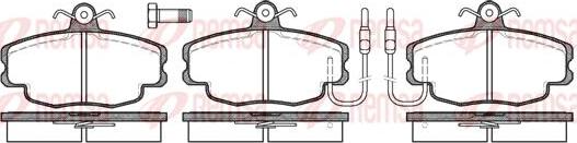 Kawe 0141 02 - Гальмівні колодки, дискові гальма autozip.com.ua