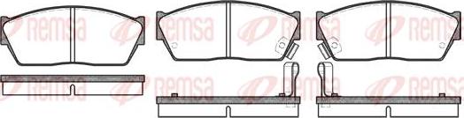 Kawe 0147 02 - Гальмівні колодки, дискові гальма autozip.com.ua