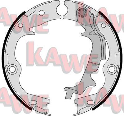Kawe 01116 - Комплект гальм, ручник, парковка autozip.com.ua