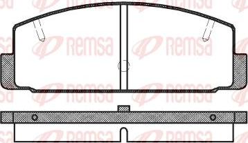 Pagid 8DB 355 016-761 - Гальмівні колодки, дискові гальма autozip.com.ua