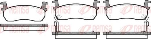 Kawe 0174 02 - Гальмівні колодки, дискові гальма autozip.com.ua