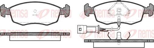 Kawe 0172 02 - Гальмівні колодки, дискові гальма autozip.com.ua