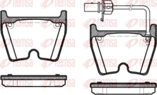 Kawe 0896 01 - Гальмівні колодки, дискові гальма autozip.com.ua