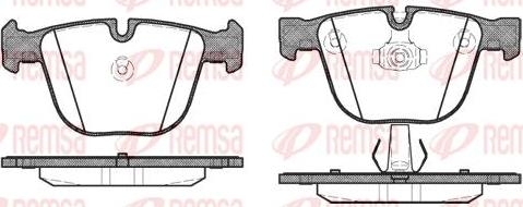 Kawe 0892 00 - Гальмівні колодки, дискові гальма autozip.com.ua