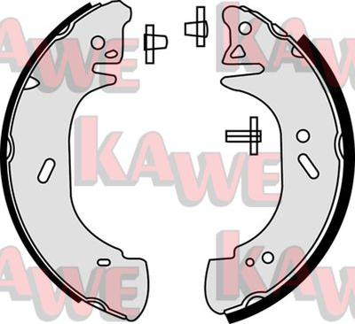 Kawe 08440 - Комплект гальм, барабанний механізм autozip.com.ua