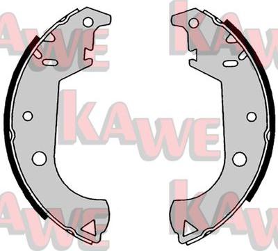 Kawe 08650 - Комплект гальм, барабанний механізм autozip.com.ua