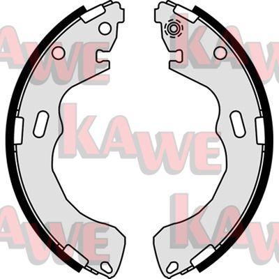 Kawe 08030 - Комплект гальм, барабанний механізм autozip.com.ua