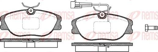 Kawe 0305 31 - Гальмівні колодки, дискові гальма autozip.com.ua