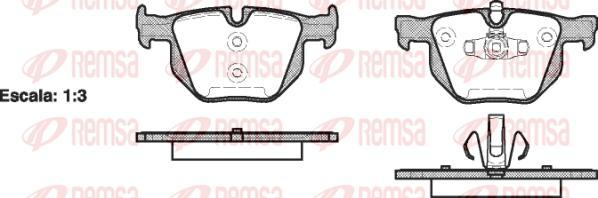 Kawe 0381 70 - Гальмівні колодки, дискові гальма autozip.com.ua