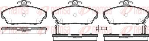 Kawe 0337 02 - Гальмівні колодки, дискові гальма autozip.com.ua