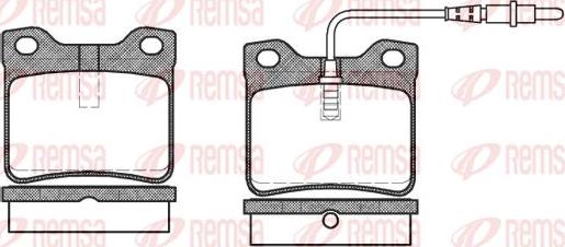 Kawe 0321 02 - Гальмівні колодки, дискові гальма autozip.com.ua