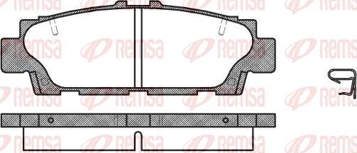 Kawe 0376 00 - Гальмівні колодки, дискові гальма autozip.com.ua