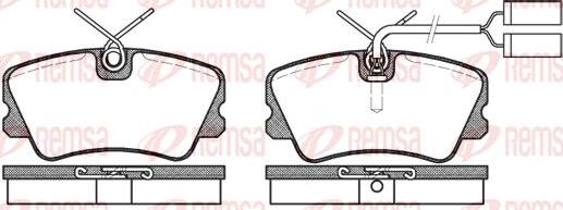 Kawe 0259 02 - Гальмівні колодки, дискові гальма autozip.com.ua