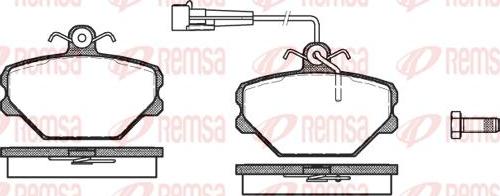 Kawe 0264 02 - Гальмівні колодки, дискові гальма autozip.com.ua