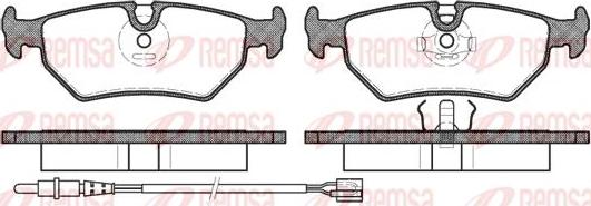 Kawe 0265 32 - Гальмівні колодки, дискові гальма autozip.com.ua