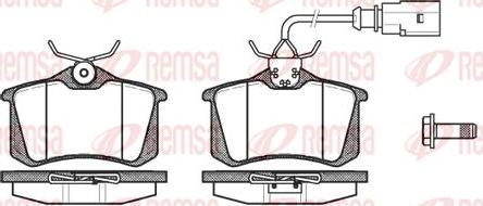 TRW Engine Component GDB1417 - Гальмівні колодки, дискові гальма autozip.com.ua