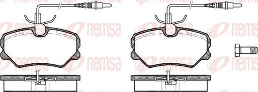 Kawe 0262 12 - Гальмівні колодки, дискові гальма autozip.com.ua