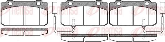 Kawe 0210 12 - Гальмівні колодки, дискові гальма autozip.com.ua