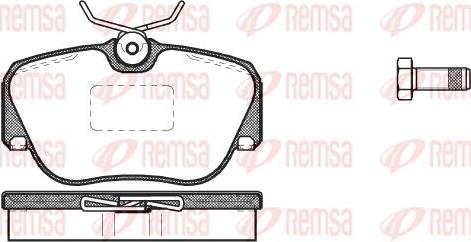 Kawe 0284 00 - Гальмівні колодки, дискові гальма autozip.com.ua