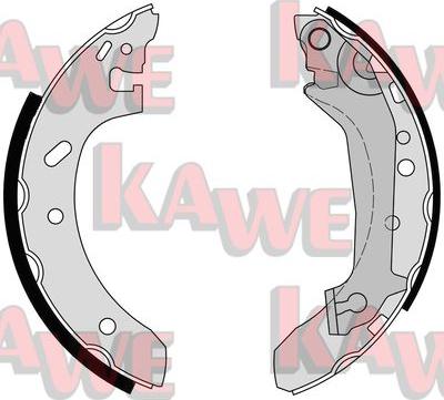 Kawe 07155 - Комплект гальм, барабанний механізм autozip.com.ua