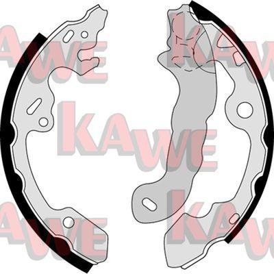 Kawe 07380 - Комплект гальм, барабанний механізм autozip.com.ua
