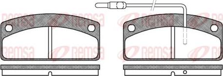 Kawe 0725 02 - Гальмівні колодки, дискові гальма autozip.com.ua