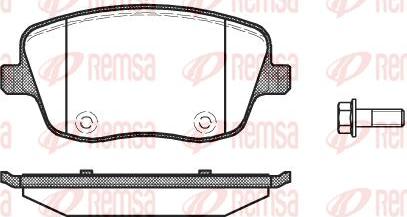 Kawe 0775 00 - Гальмівні колодки, дискові гальма autozip.com.ua