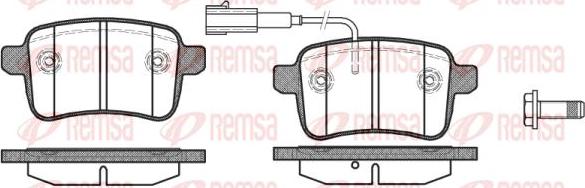 Kawe 1450 02 - Гальмівні колодки, дискові гальма autozip.com.ua