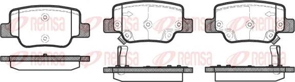 Kawe 1452 02 - Гальмівні колодки, дискові гальма autozip.com.ua