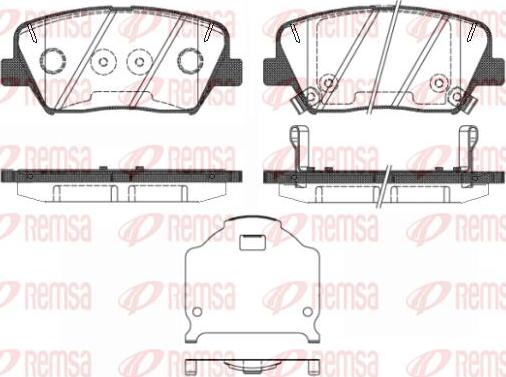 Kawe 1412 02 - Гальмівні колодки, дискові гальма autozip.com.ua