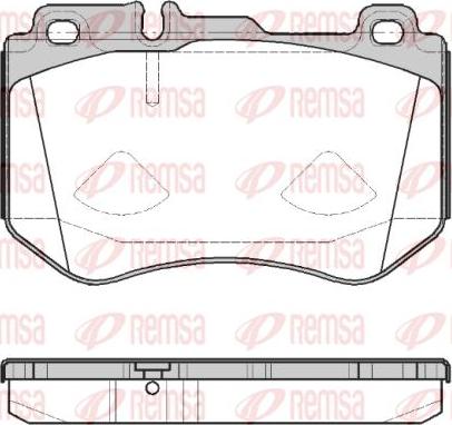 Kawe 1591 00 - Гальмівні колодки, дискові гальма autozip.com.ua