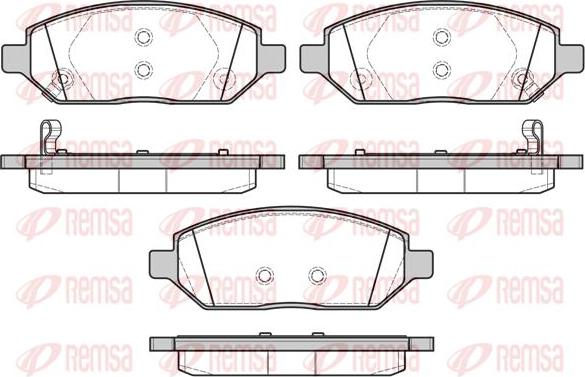 Kawe 1674 02 - Гальмівні колодки, дискові гальма autozip.com.ua