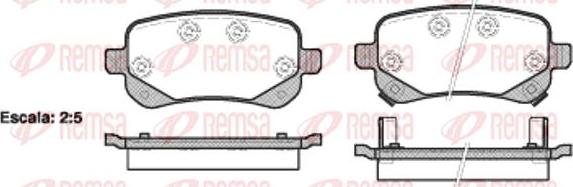 Kawe 1095 02 - Гальмівні колодки, дискові гальма autozip.com.ua