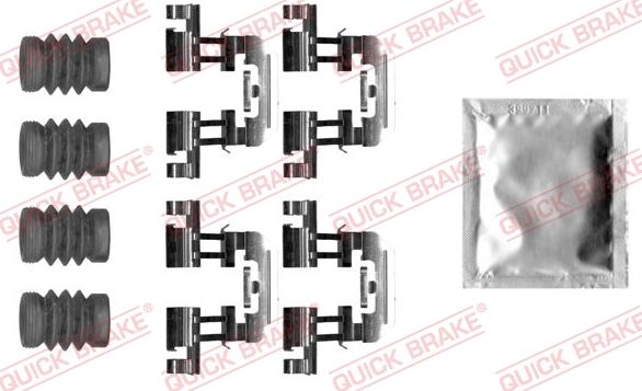 Kawe 109-0025 - Комплектуючі, колодки дискового гальма autozip.com.ua