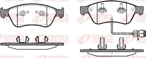 Kawe 1056 12 - Гальмівні колодки, дискові гальма autozip.com.ua