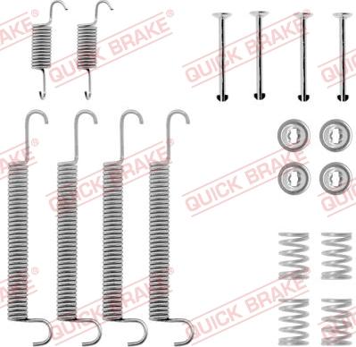 Kawe 105-0559 - Комплектуючі, барабанний гальмівний механізм autozip.com.ua