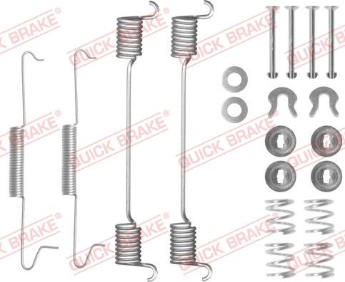 Kawe 105-0525 - Комплектуючі, барабанний гальмівний механізм autozip.com.ua