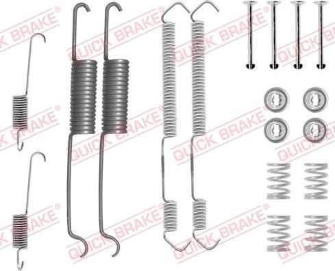 Kawe 105-0691 - Комплектуючі, барабанний гальмівний механізм autozip.com.ua