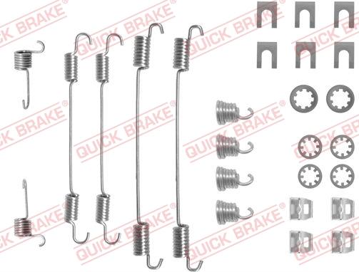 Kawe 105-0656 - Комплектуючі, барабанний гальмівний механізм autozip.com.ua