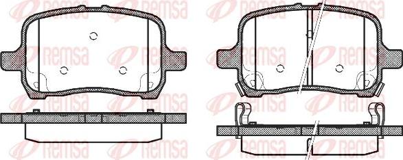 Kawe 1089 22 - Гальмівні колодки, дискові гальма autozip.com.ua