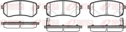 Kawe 1135 02 - Гальмівні колодки, дискові гальма autozip.com.ua