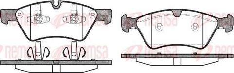 Kawe 1179 00 - Гальмівні колодки, дискові гальма autozip.com.ua