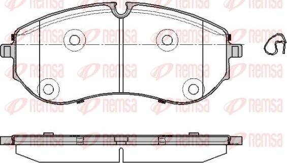 Kawe 1857 00 - Гальмівні колодки, дискові гальма autozip.com.ua