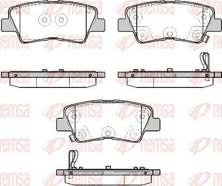 Kawe 1807 12 - Гальмівні колодки, дискові гальма autozip.com.ua