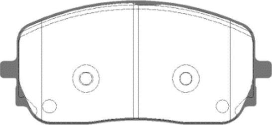 Kawe 1826 02 - Гальмівні колодки, дискові гальма autozip.com.ua